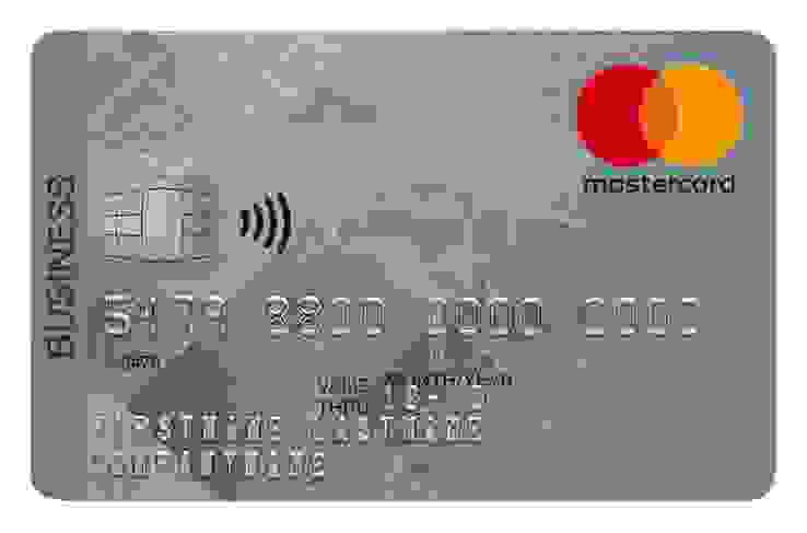 Mastercard Business Card Silber Master