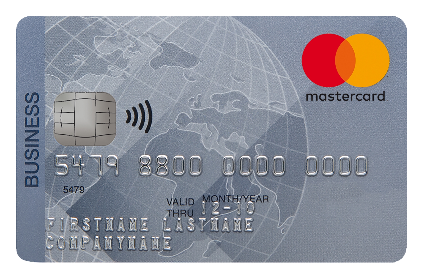 Mastercard Business Card Silber Master