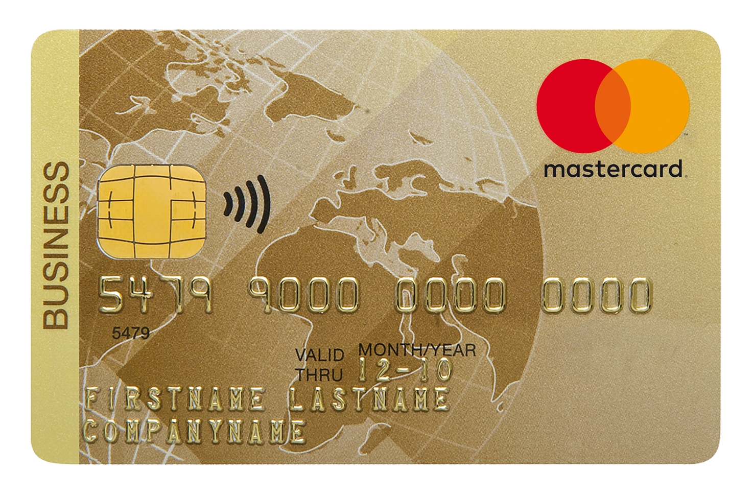 Mastercard Business Card Gold Master